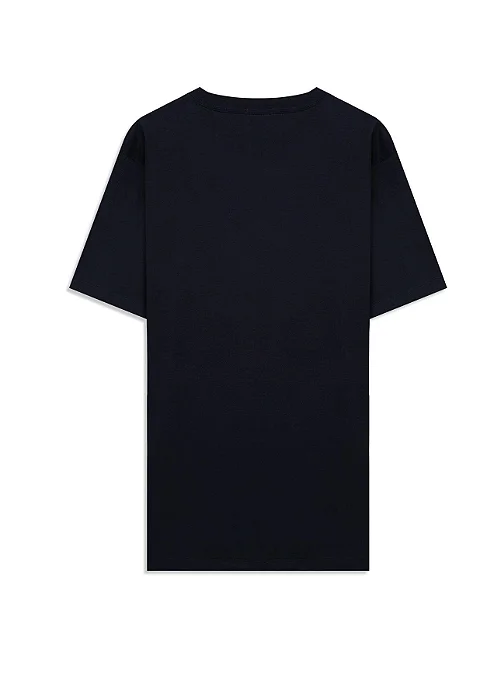 T-Shirt Pima Easa Mirror Classic Midnight Blue