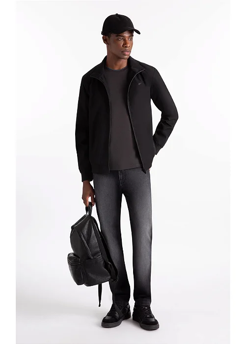 Calça Ellus Jeans Slim First Black Lavagem Escuro