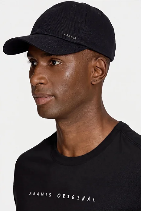 Boné Aramis Multi Logo Preto
