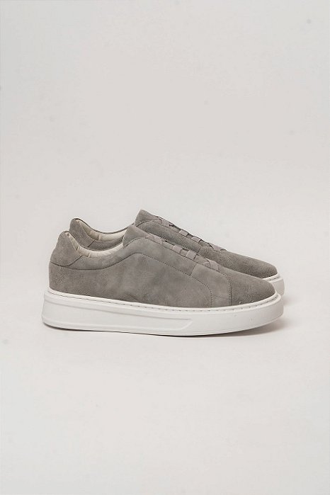 Tênis Casual Premium Couro Máximo Conforto Masculino