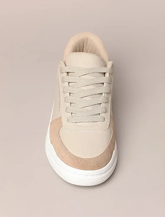 Tênis Masculino Court Calvin Klein Jeans Caqui Claro