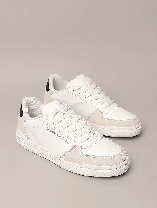Tênis Masculino Court Calvin Klein Jeans Branco