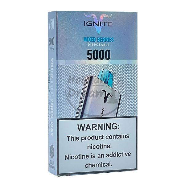 IGNITE V50 - Mixed Berries - Pod Descartável 5000 puffs