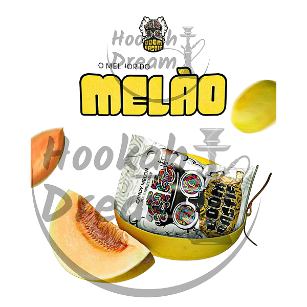BoomBastic  - 50g - Candy Melon- Bala de Melão