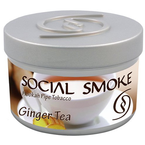 Essência Social Smoke - Ginger Tea 100g - Chá de Gengibre Picante e Equilibrado