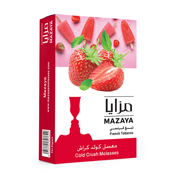 MAZAYA COLD CRUSH - 50g - SORVETE DE MORANGO