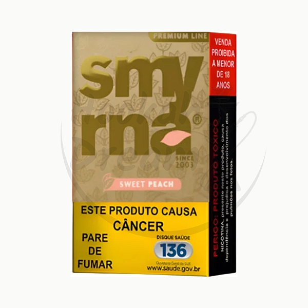 SMYRNA SWEET PEACH - 50g - PÊSSEGO DOCE