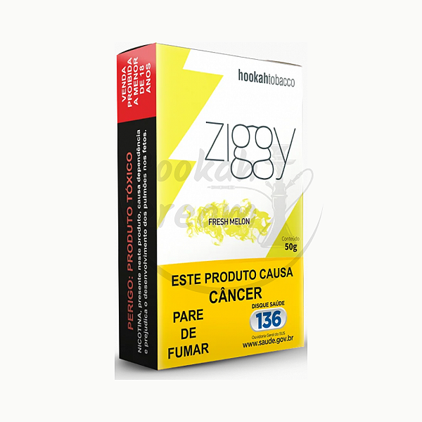 ESSENCIA ZGY - FRESH MELON- ZIGGY - Melão Doce com Toque Mentolado – 50 g