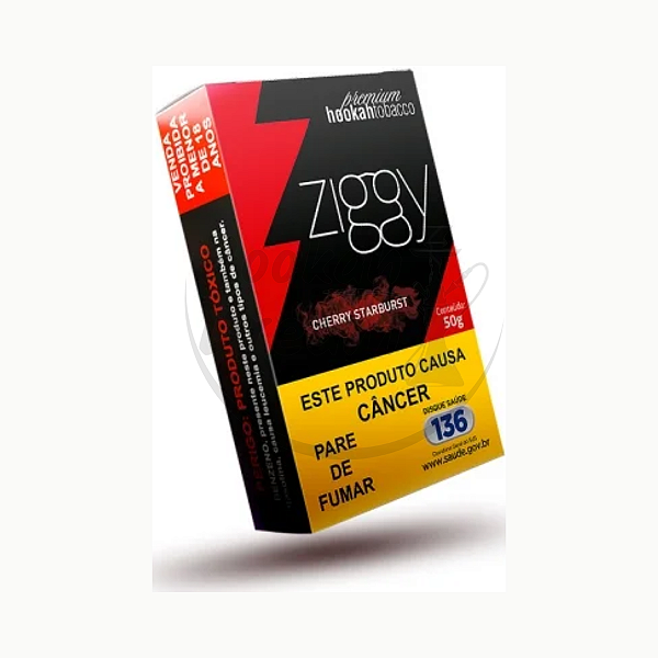 ESSENCIA ZGY - CHERRY STARBURST ZIGGY – Cereja Doce e Suave – 50 g