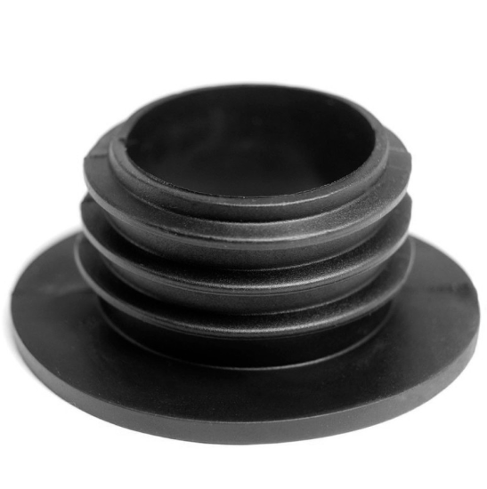 Borracha de Vaso Grande - Vedação Narguile (Preta)