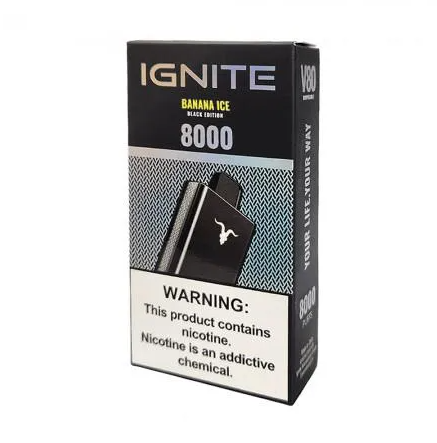 Ignite V80 – Banana Ice - 8000 puff