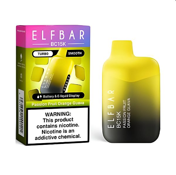 Elfbar BC 15000 – Passion Fruit Orange Guava