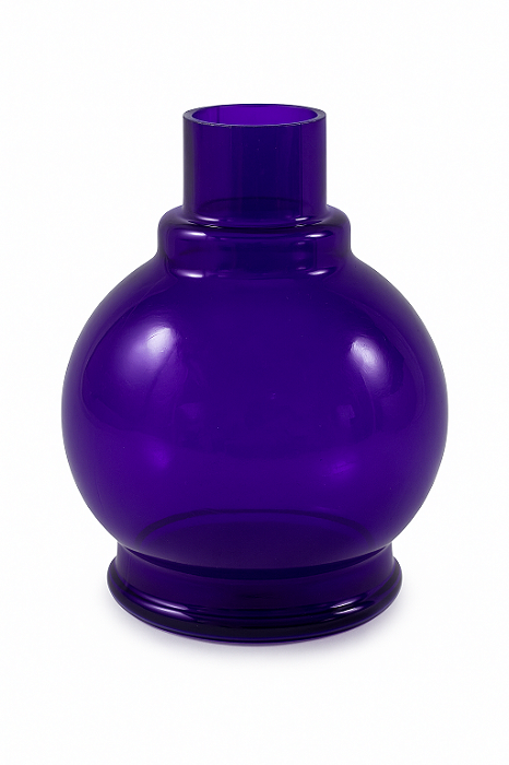 Vaso de Narguilé em PVC Atóxico – Resistente e Leve | Cor Roxa