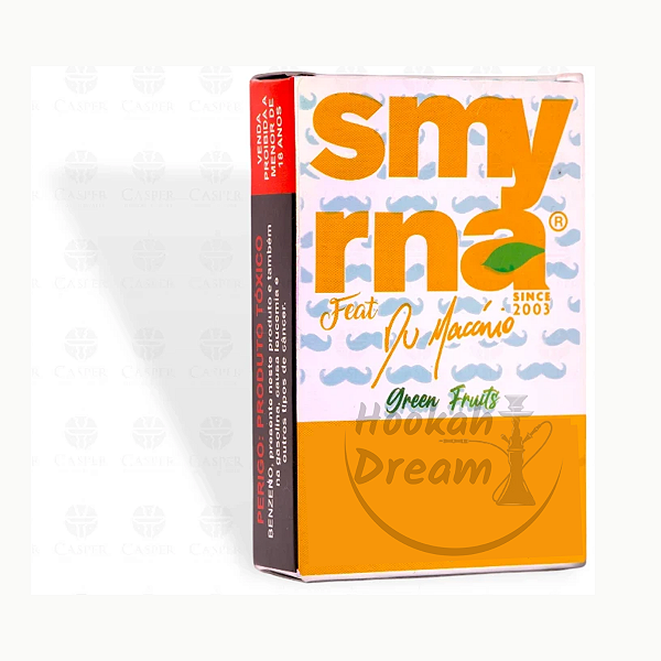 Essência Smyrna Green Fruits 50g – Mix Refrescante de Frutas Verdes
