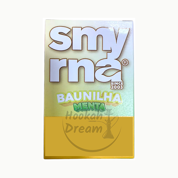 Essência Smyrna Baunilha Menta 50g – Doce e Refrescante