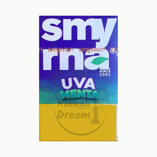 Essência Smyrna Uva Menta 50g – Refrescante e Adocicada