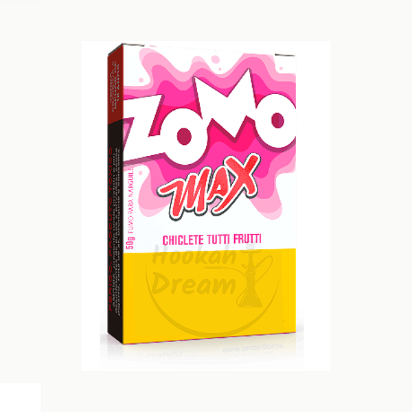 Essência Zomo Max Tutti Frutti Gum 50 g – Chiclete Tropical