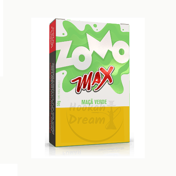 Essência Zomo Max Maçã Verde 50 g – Docinho Ácido com Refrescância Mágica