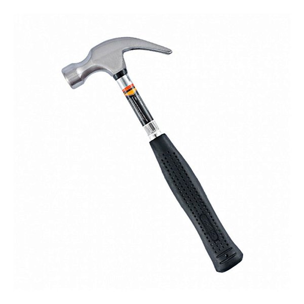 Martelo Unha 350 G Cabeça 25 Mm Cabo De Metal Emborrachado