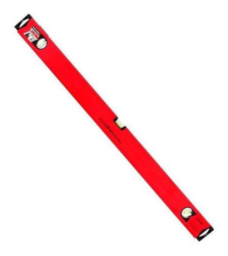 Nível De Alumínio 32 Pol 800 Mm Com 3 Bolhas E Régua Mtx