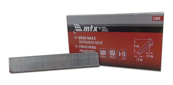 Pinos P/ Pinadores Pneumáticos 15mm X 1,25mm 576049 5000un