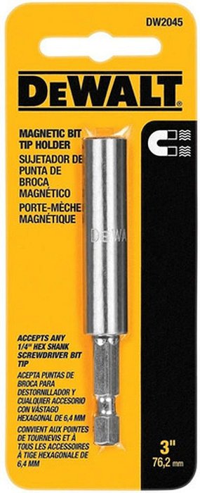 Bit Extensão Magnética 3'' Dewalt Dw2045 G
