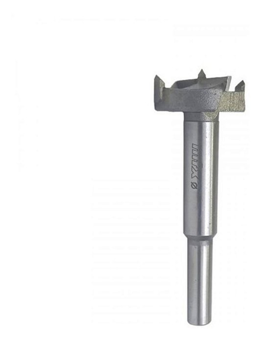 Fresa Broca Forstner Para Dobradiça Madeira 25mm Mtx