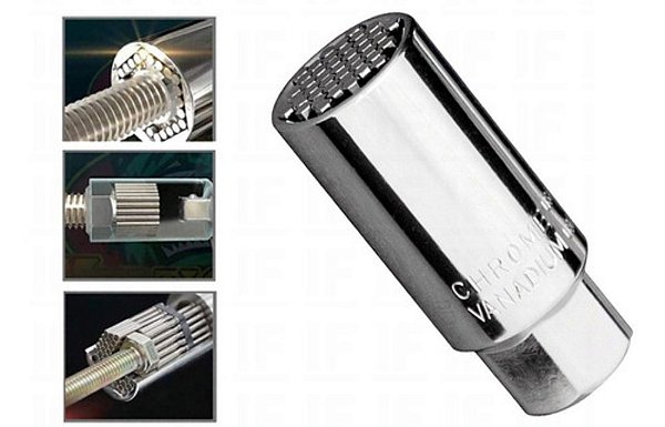 Soquete Multidimensional 6 A 21mm 3/8 Pol Universal Gross