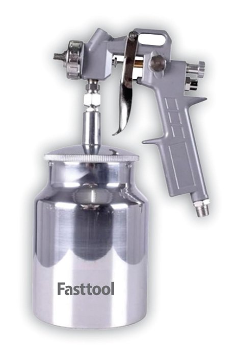 Pistola De Pintura Alta Pressão Bico 1.5mm 1L