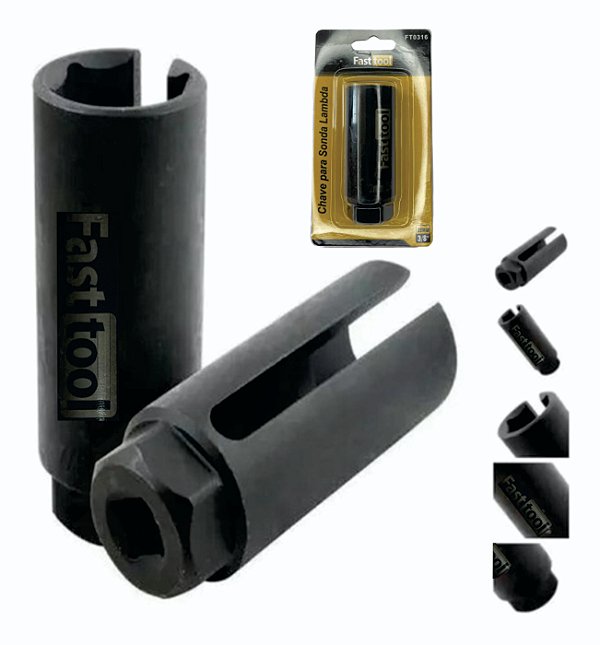 Chave Para Sonda Lambda 22Mm Aço Cromo Vanádio