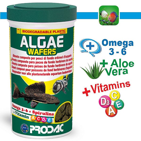RACAO PRODAC ALGAE WAFERS 125G