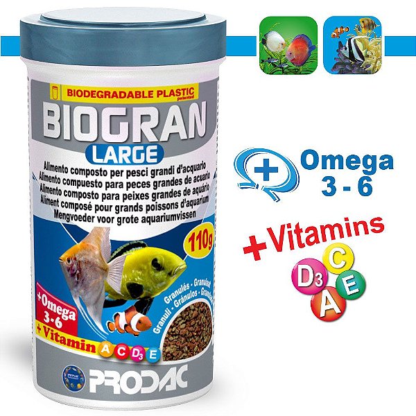 RACAO PRODAC BIOGRAN LARGE 110G