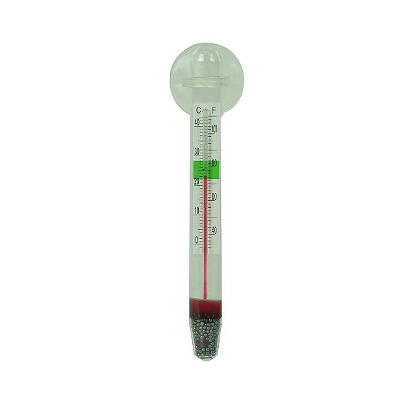 TERMOMETRO BOYU DE VIDRO BT-01 C/VENTOSA