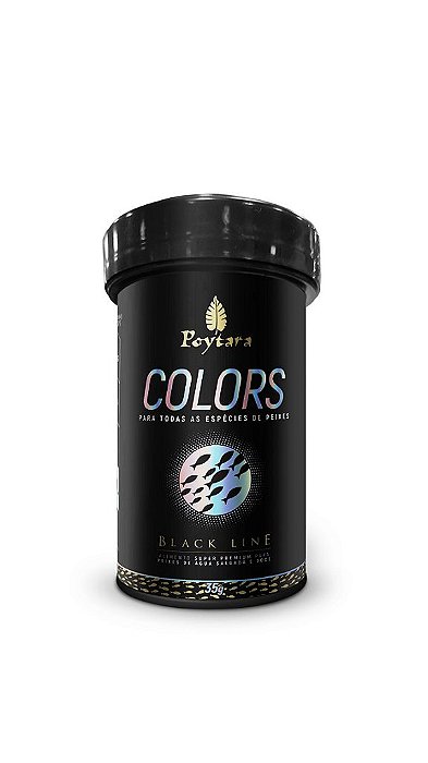 RAÇÃO POYTARA BLACK LINE COLORS 35G