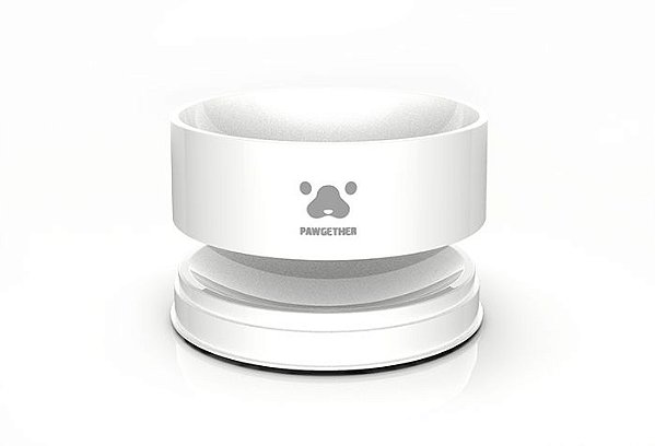Tigela para alimentação Cão, Cachorro e Gato BRANCA