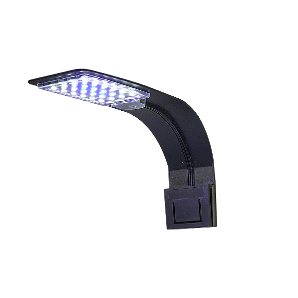 LUMINARIA LED SOMA X5 PRETA(10W) LED BRANCO/AZUL 220V