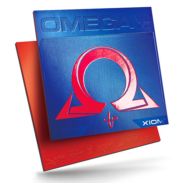 Borracha Para Raquete de Tênis de Mesa XIOM - Omega 7 Asia