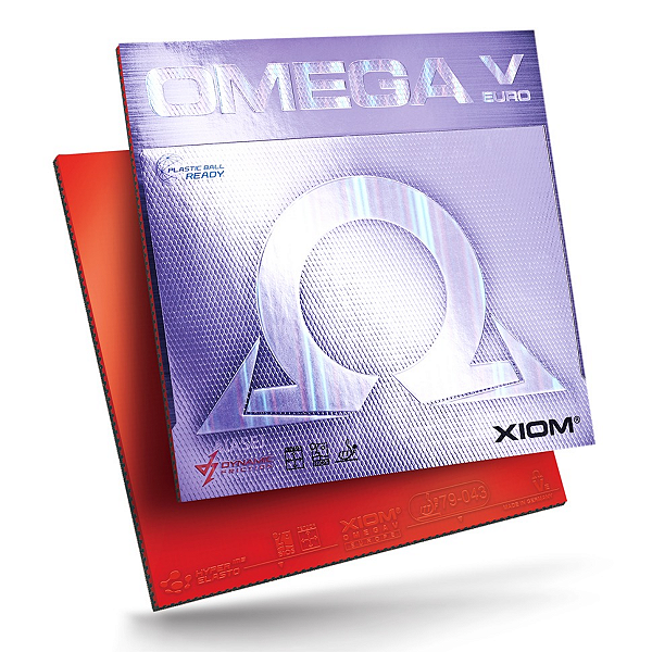 Borracha Para Raquete de Tênis de Mesa XIOM - Omega 5 Euro Dyn F