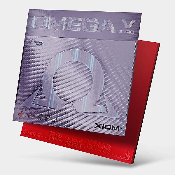 Borracha Para Raquete de Tênis de Mesa XIOM - Omega 5 Euro Dyn F