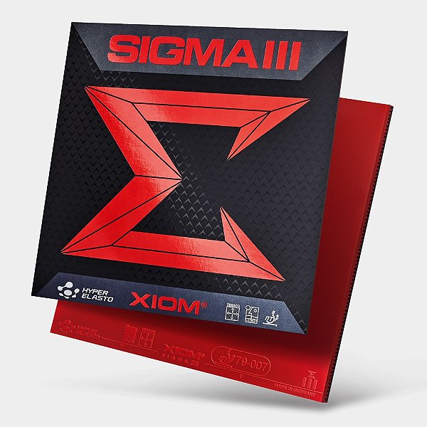 Borracha Para Raquete de Tênis de Mesa XIOM - Sigma 3