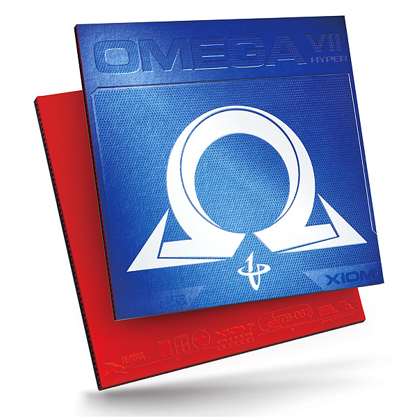 Borracha Para Raquete de Tênis de Mesa XIOM - Omega 7 Hyper