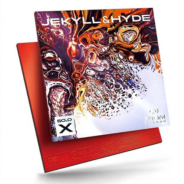 Borracha Para Raquete de Tênis de Mesa XIOM - Jekyll & Hyde X 50.0