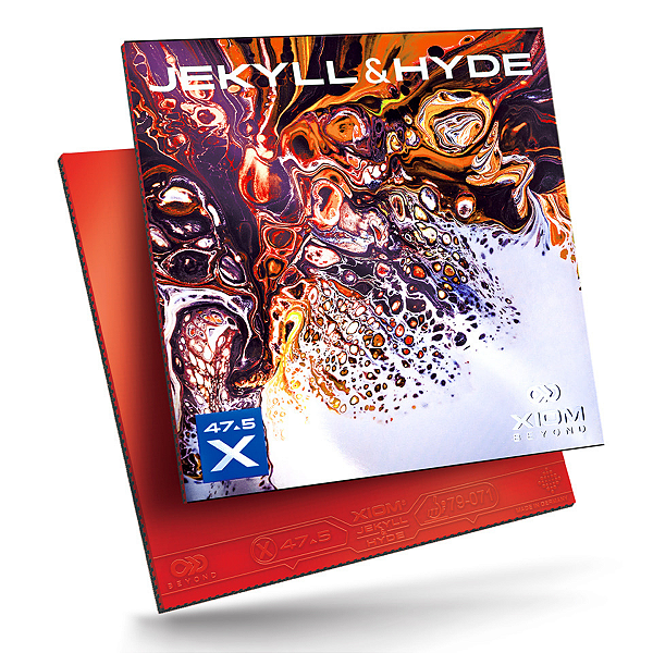 Borracha Para Raquete de Tênis de Mesa XIOM - Jekyll & Hyde X 47.5