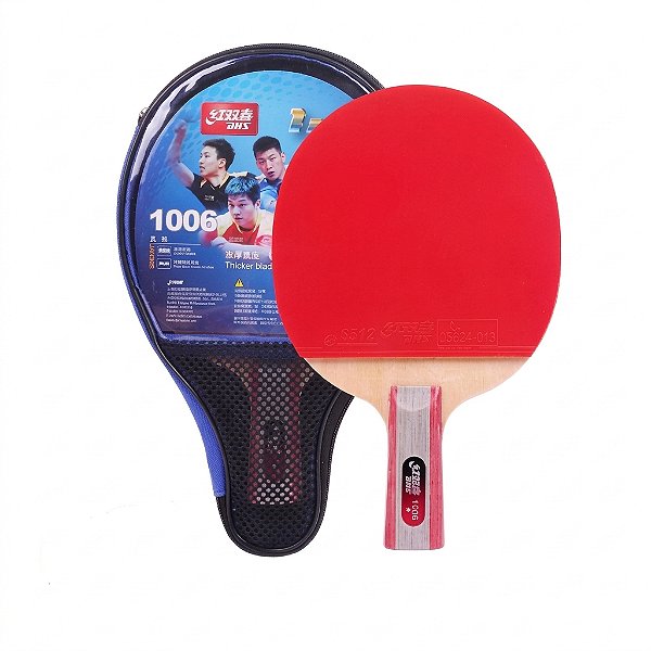 Raquete de Tênis de Mesa Montada Classineta DHS - DHS 1006