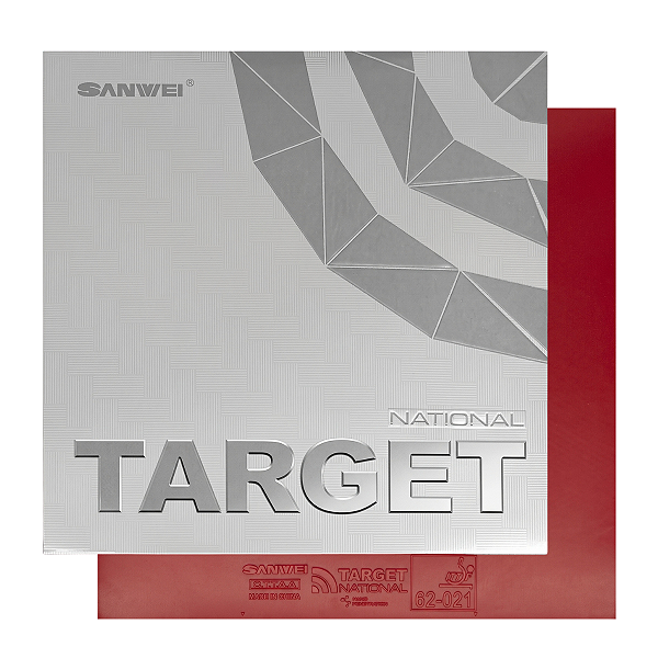 Borracha Para Raquete de Tênis de Mesa SANWEI - Target National