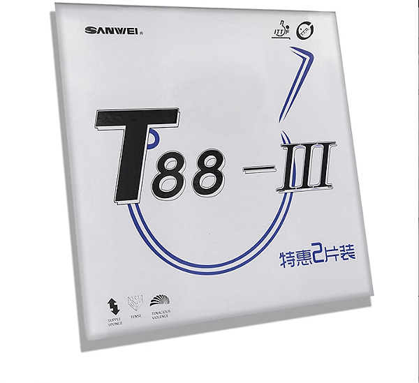 Borracha SANWEI - T88-III Kit com 2 Borrachas