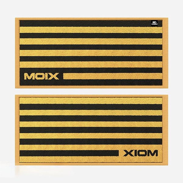 Toalha XIOM - Striped Short - Amarelo/Preto