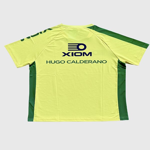 Camisa de Jogo Oficial XIOM Hugo Calderano 25/26 - LUCIAN HUGO - Amarela