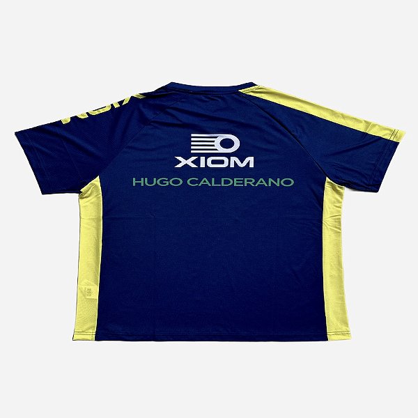 Camisa de Jogo Oficial XIOM Hugo Calderano 25/26 - LUCIAN HUGO - Azul