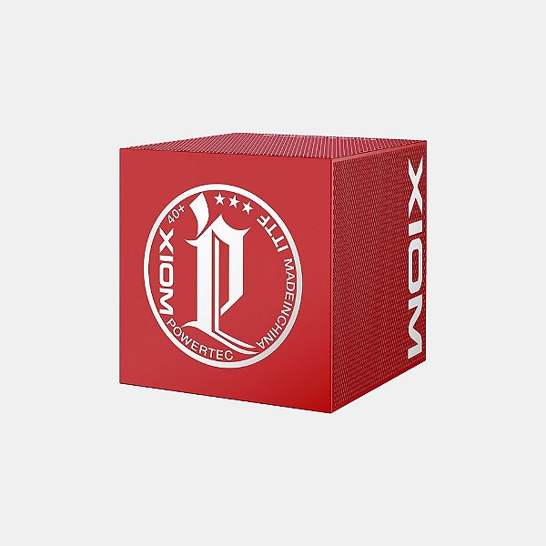 Bola de plástico XIOM - Powertec ITTF 6 - Embalagem com 6 bolas